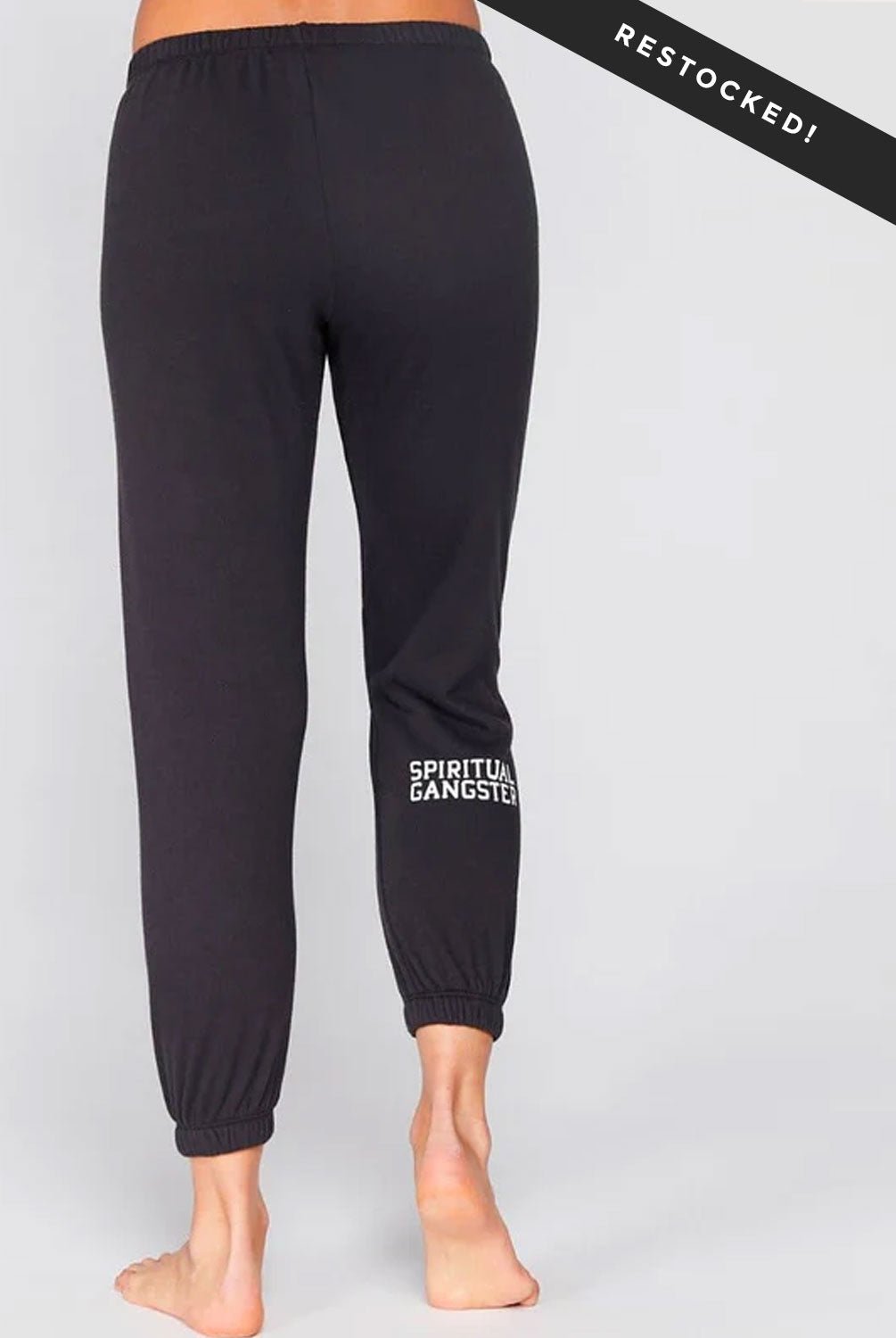 Spiritual Gangster Perfect Sweatpant - Black | Spiritual Gangster | Evolve Fit Wear
