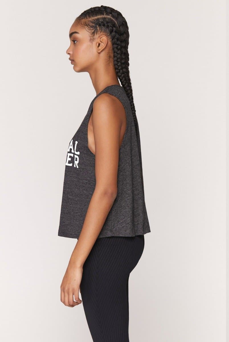 Spiritual Gangster Varsity Logo Tank - Black | Spiritual Gangster | Evolve Fit Wear