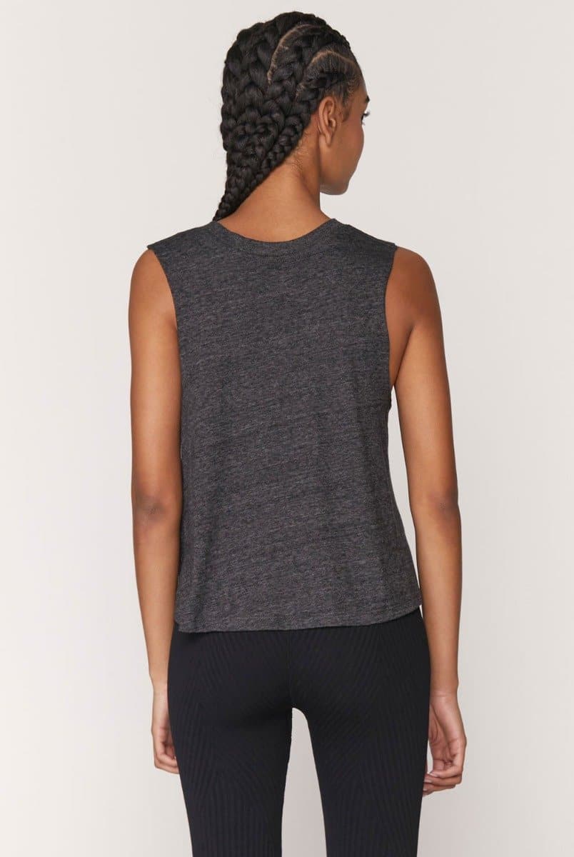 Spiritual Gangster Varsity Logo Tank - Black | Spiritual Gangster | Evolve Fit Wear