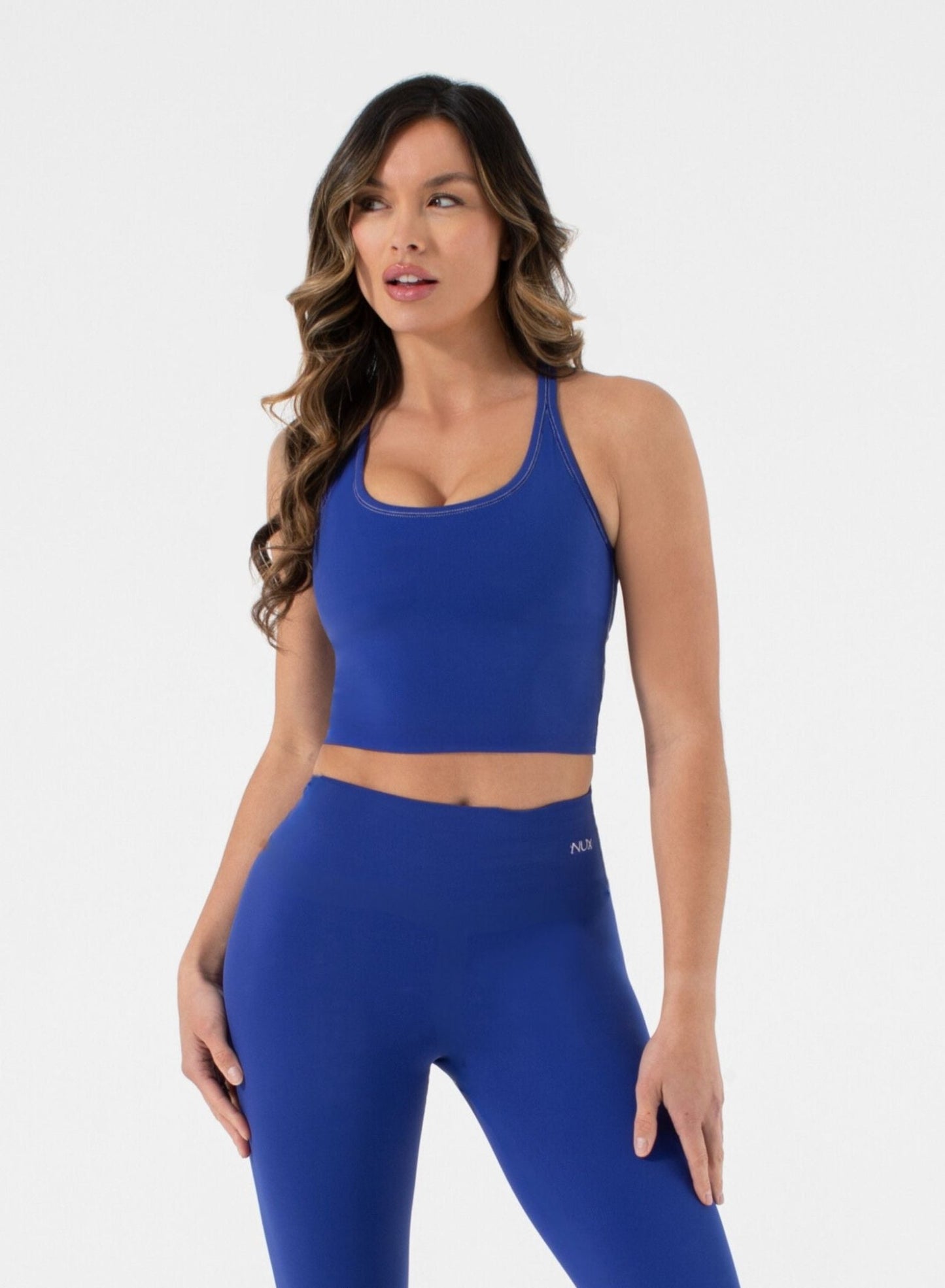 Sustainable Willow Cami: Y - Back Shelf Bra & Removable Cups | NUX | Evolve Fit Wear