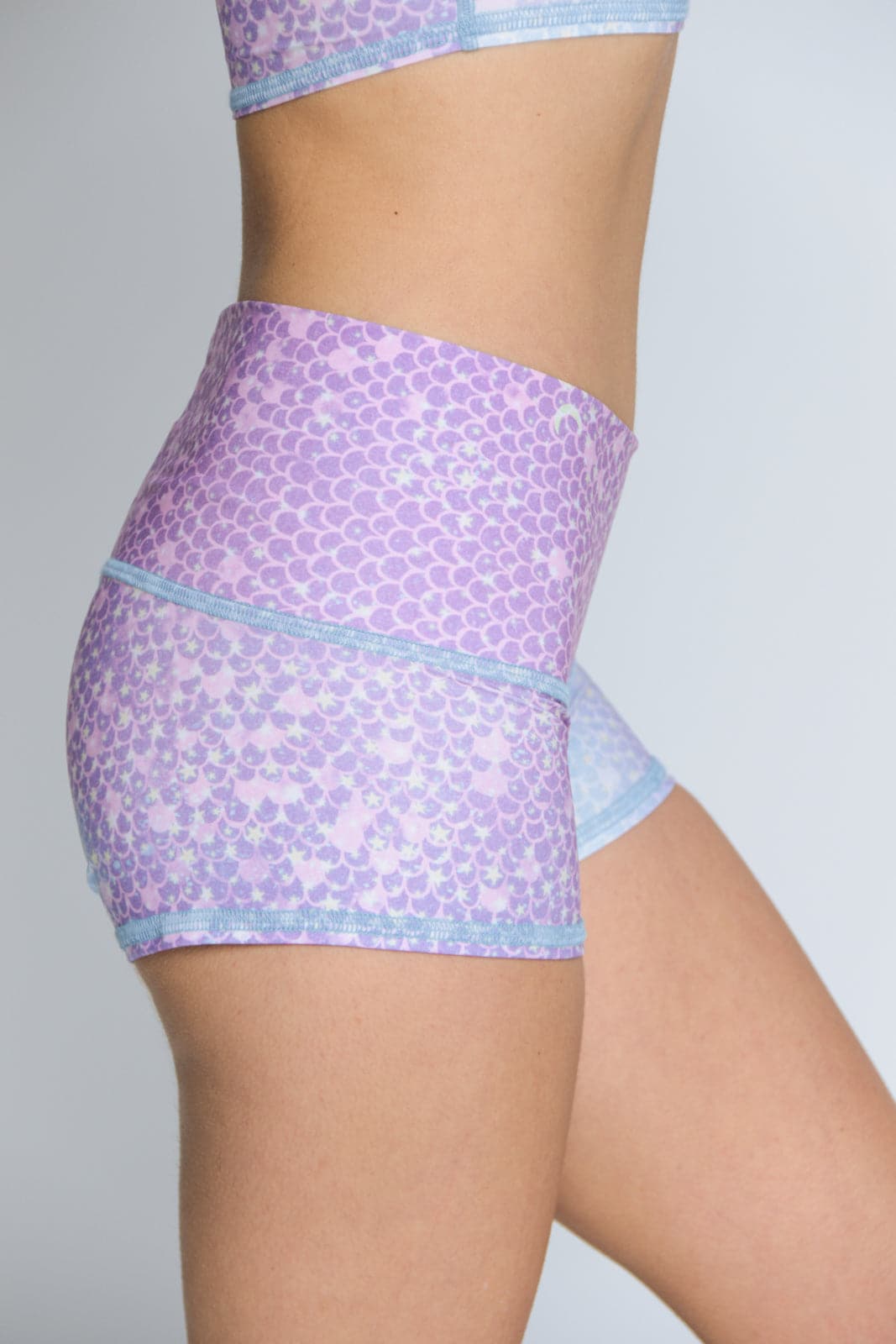 Teeki Mermaid Fairy Queen Lavender Sun Short | Teeki | Evolve Fit Wear