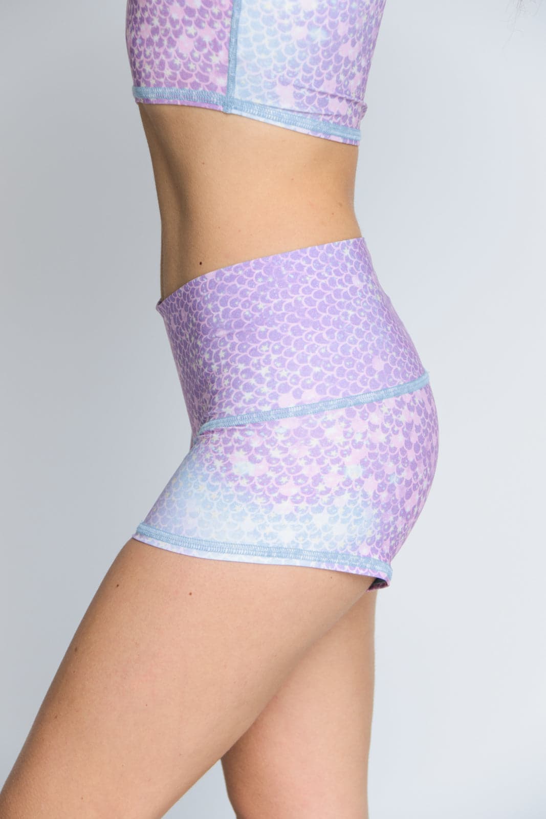 Teeki Mermaid Fairy Queen Lavender Sun Short | Teeki | Evolve Fit Wear