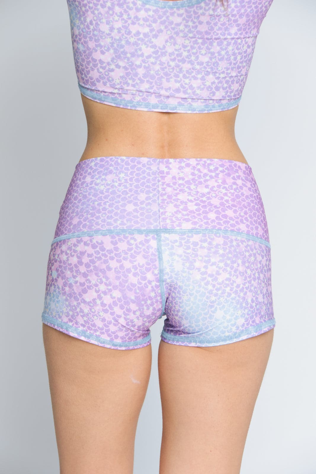 Teeki Mermaid Fairy Queen Lavender Sun Short | Teeki | Evolve Fit Wear