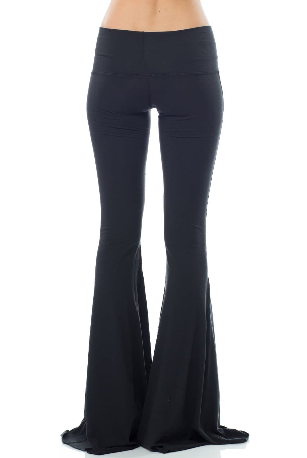 Teeki Solid Black Bell Bottom | Teeki | Evolve Fit Wear