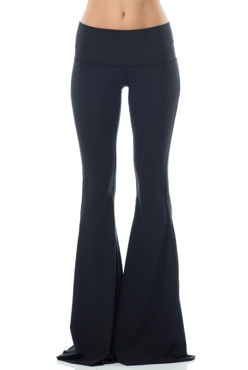 Teeki Solid Black Bell Bottom | Teeki | Evolve Fit Wear