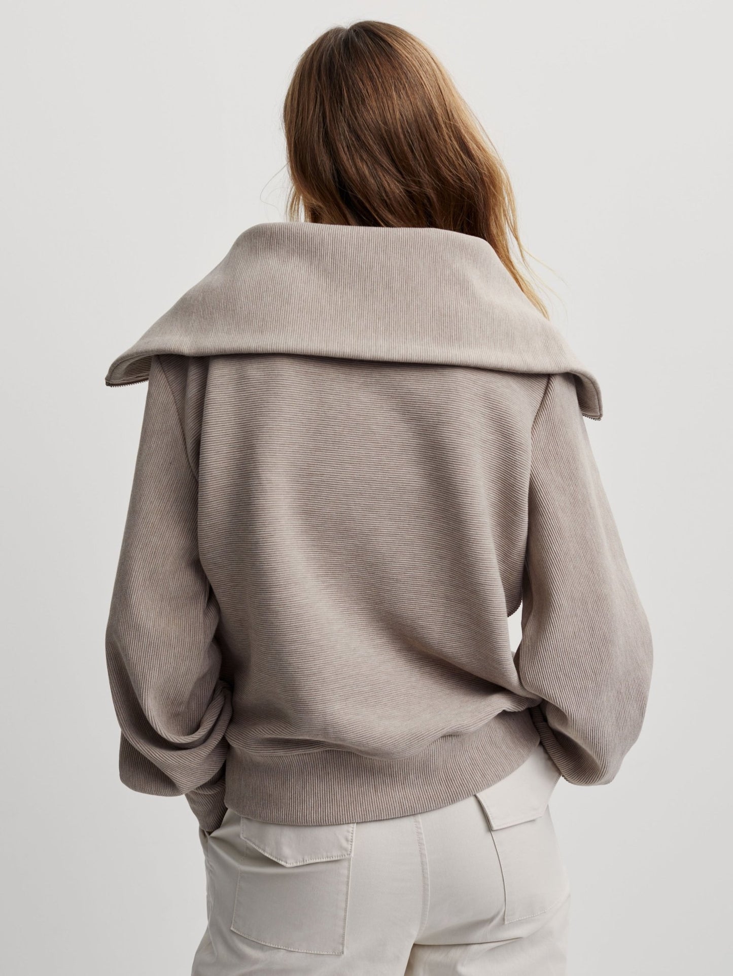 Varley Vine Half Zip – Taupe Marl | Varley | Evolve Fit Wear