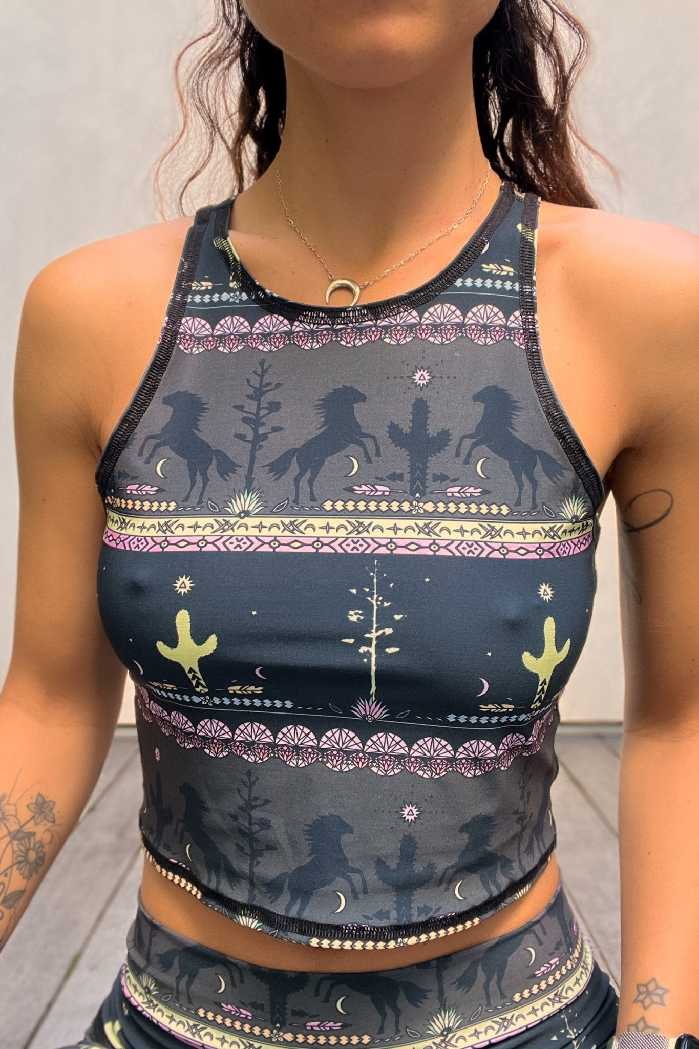 Wild and Free Mermaid Tank | Teeki | Evolve Fit Wear