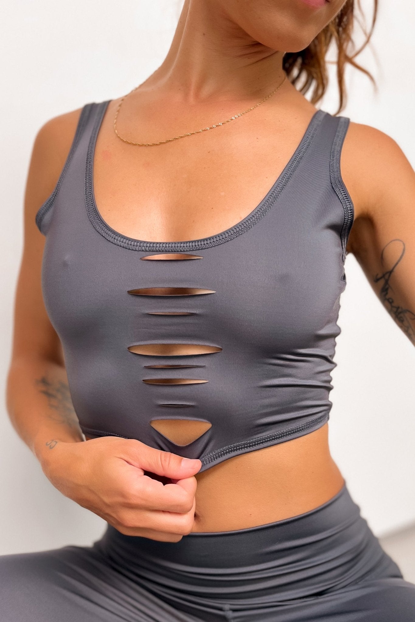 WithLove ♡ Carbon Laser Lover Tank | WithLove | Evolve Fit Wear