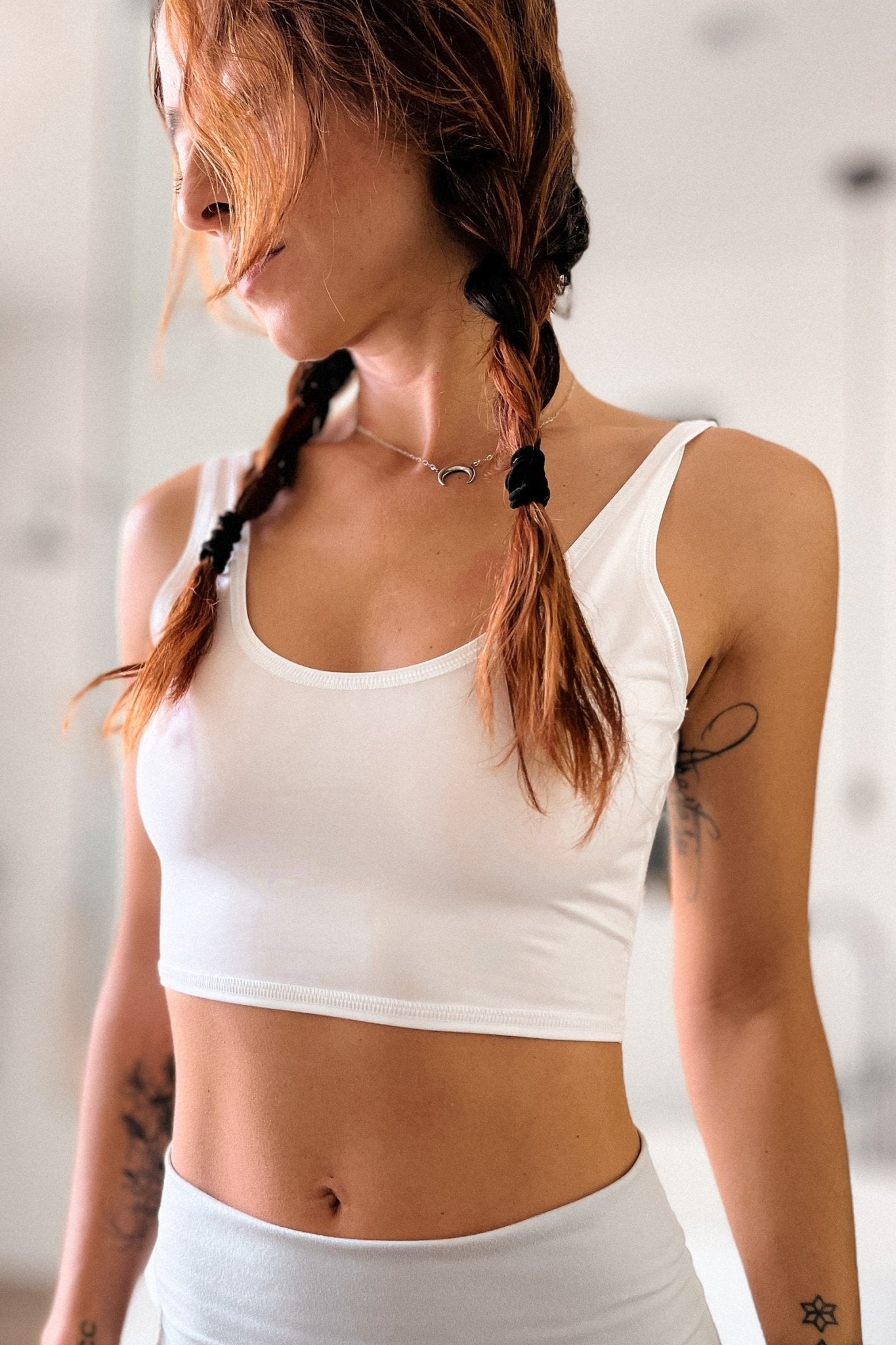 WithLove ♡ Solid White Lover Tank | WithLove | Evolve Fit Wear