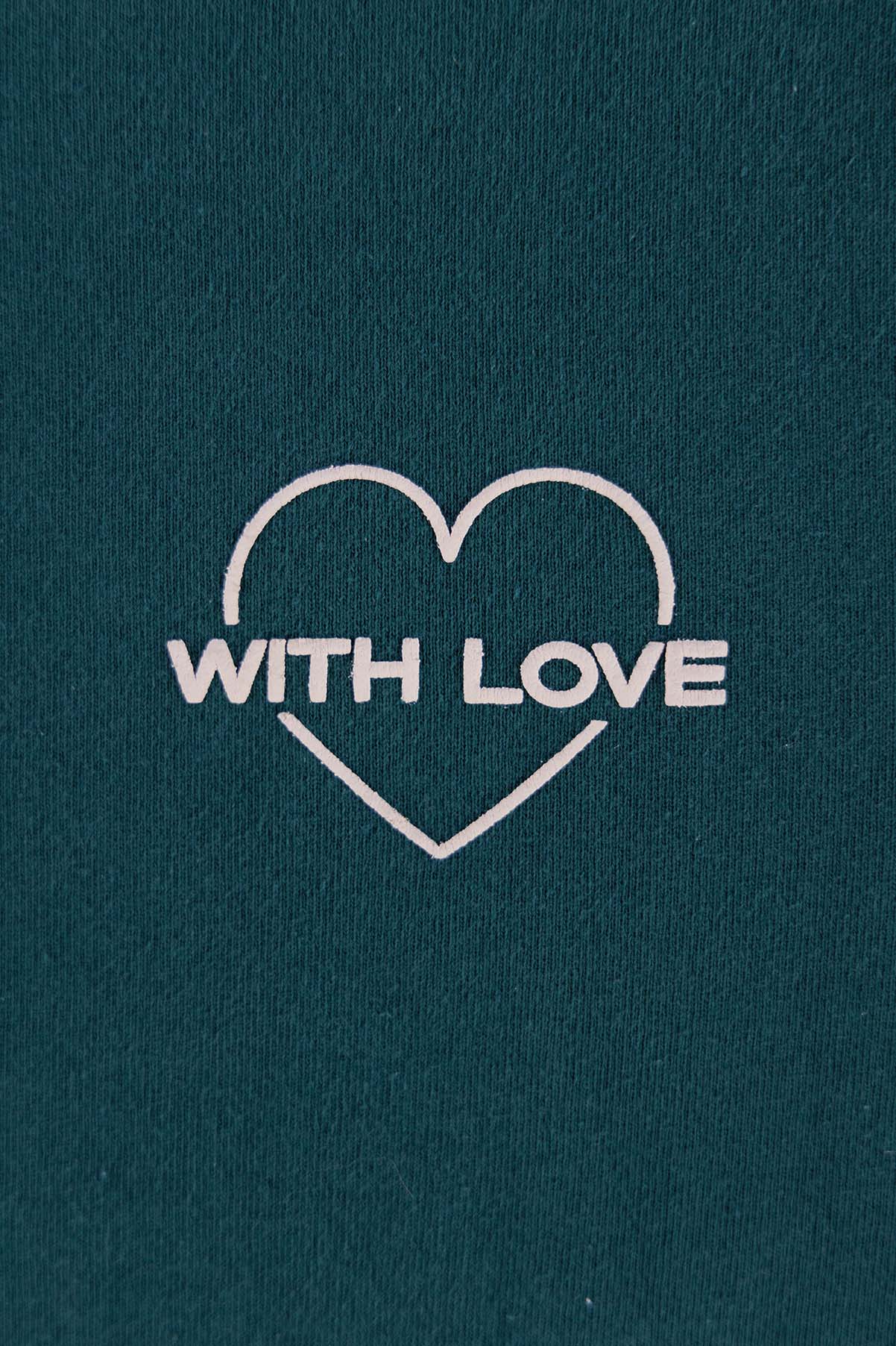WithLove ♡ 'To Be Loved' Printed Pullover Sweatshirt | WithLove | Evolve Fit Wear