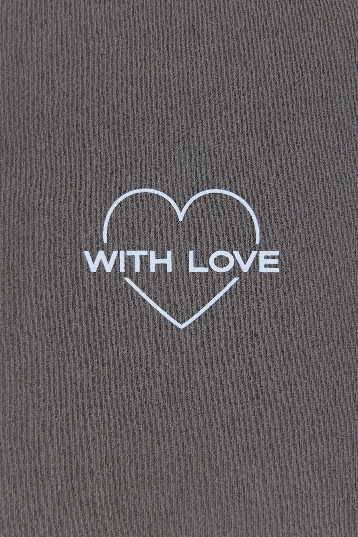 WithLove ♡ 'To Be Loved' Printed Pullover Sweatshirt | WithLove | Evolve Fit Wear
