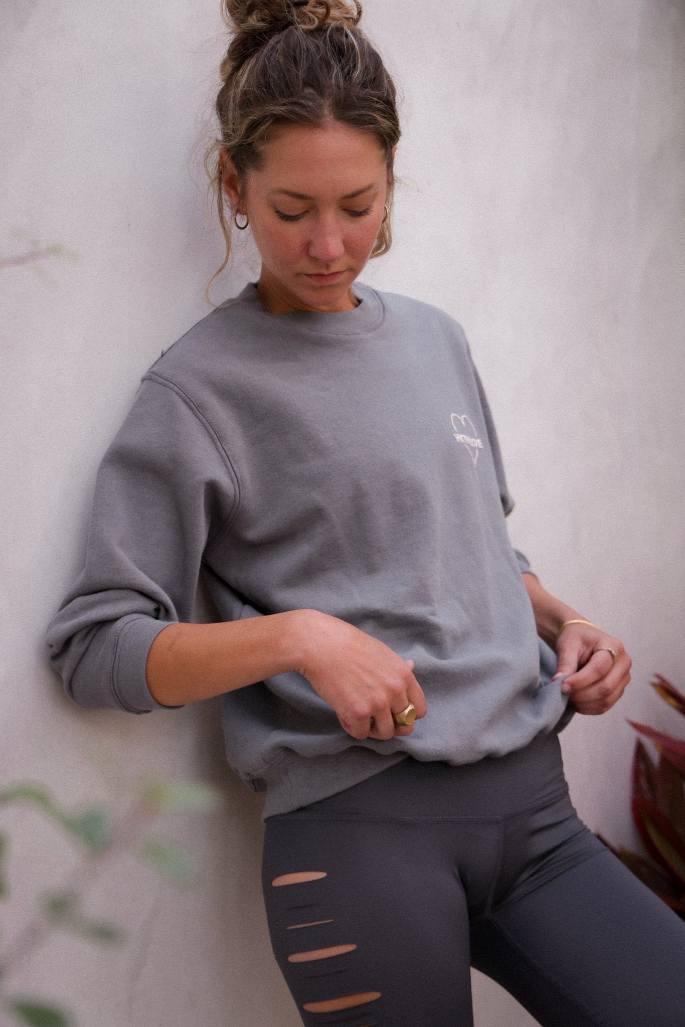 WithLove ♡ 'To Be Loved' Printed Pullover Sweatshirt | WithLove | Evolve Fit Wear