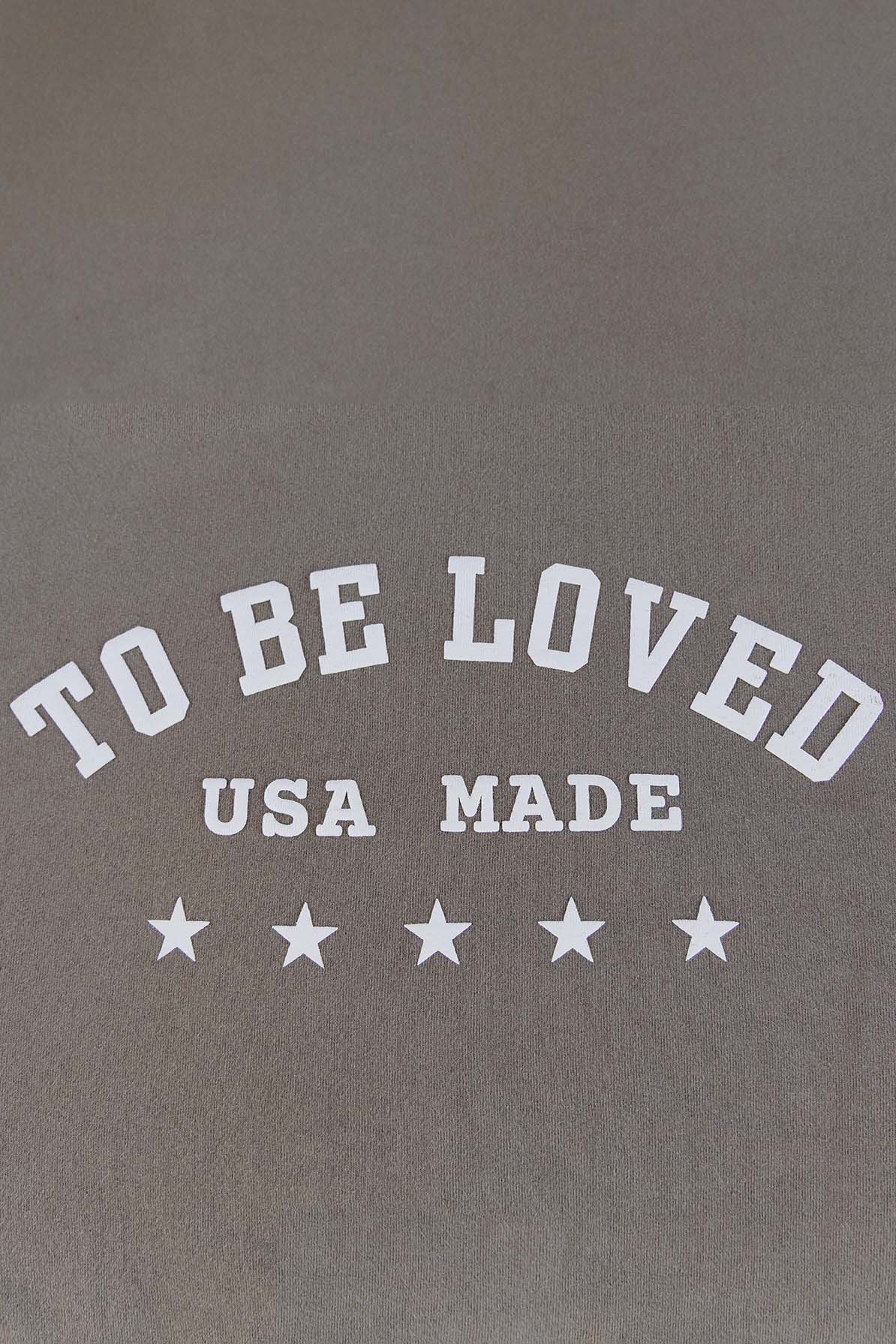 WithLove ♡ 'To Be Loved' Printed Pullover Sweatshirt | WithLove | Evolve Fit Wear