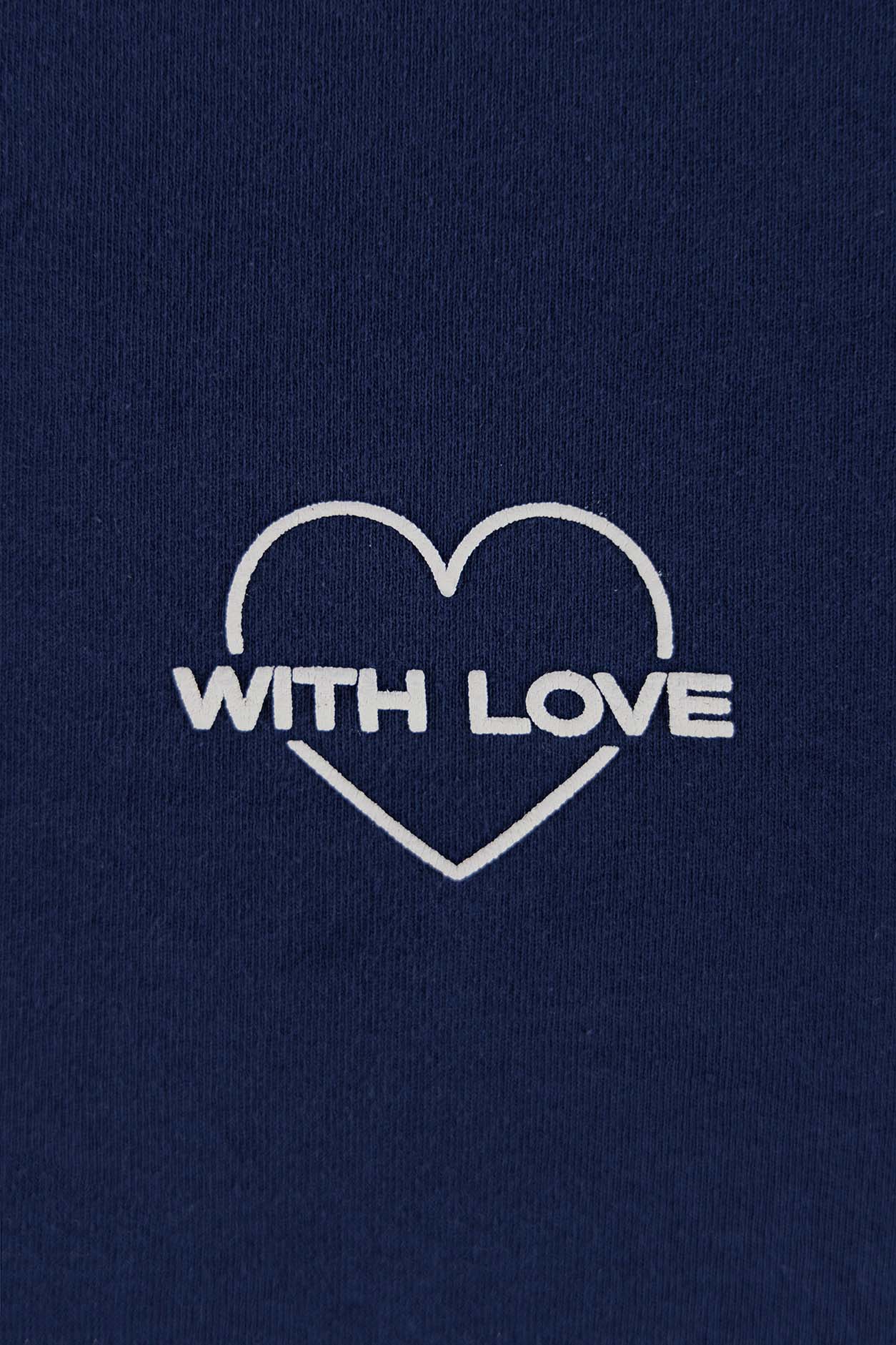 WithLove ♡ 'To Be Loved' Printed Pullover Sweatshirt | WithLove | Evolve Fit Wear