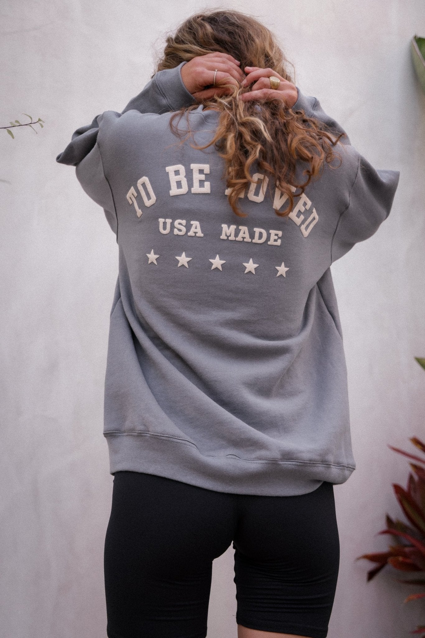 WithLove ♡ 'To Be Loved' Printed Pullover Sweatshirt | WithLove | Evolve Fit Wear