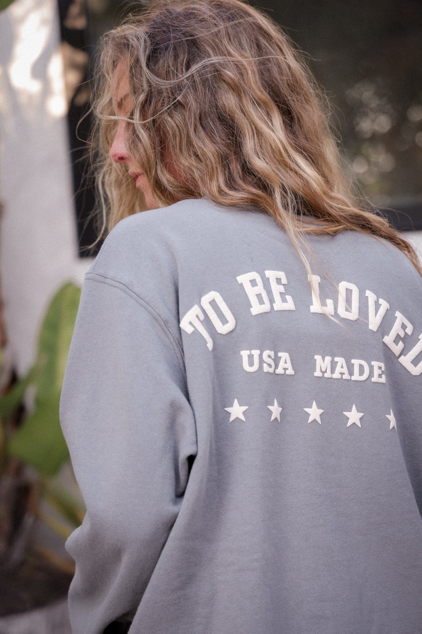 WithLove ♡ 'To Be Loved' Printed Pullover Sweatshirt | WithLove | Evolve Fit Wear