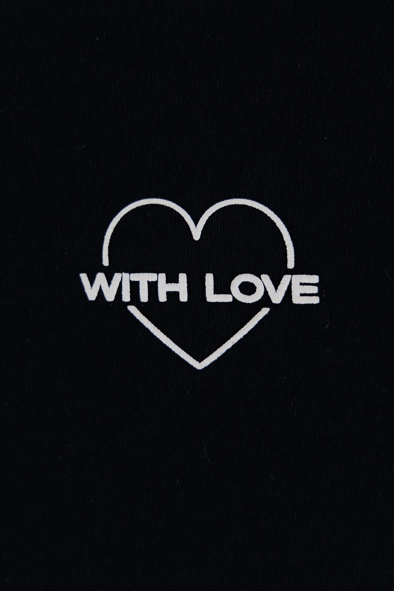 WithLove ♡ 'To Be Loved' Printed Pullover Sweatshirt | WithLove | Evolve Fit Wear