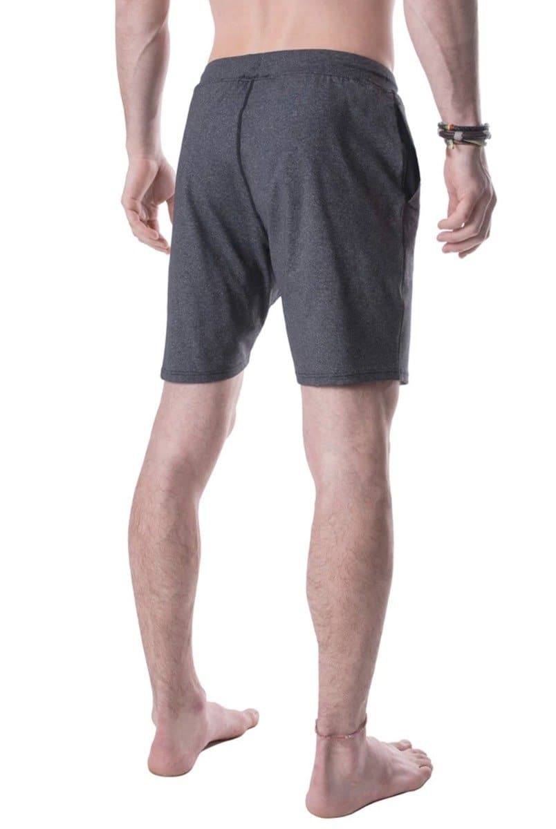 Yoga Crow Heather Grey Swerve Short | Yoga Crow | Evolve Fit Wear