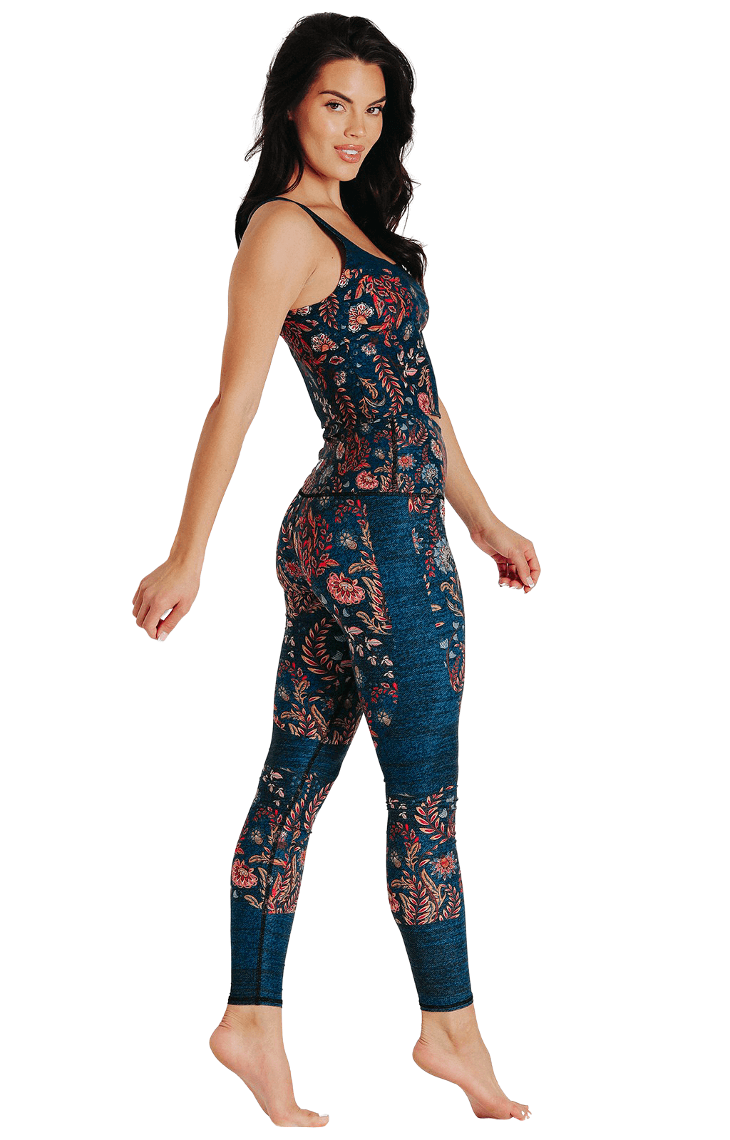 Yoga Democracy Festival Denim Printed Yoga Leggings | Yoga Democracy | Evolve Fit Wear