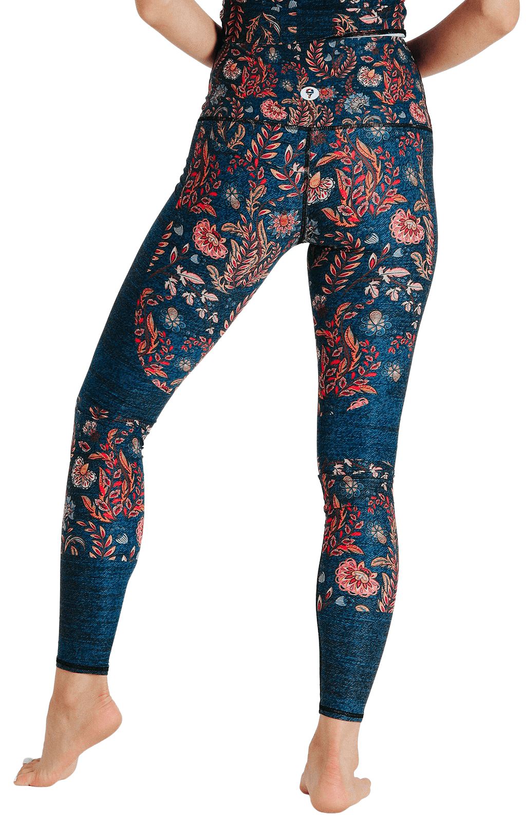 Yoga Democracy Festival Denim Printed Yoga Leggings | Yoga Democracy | Evolve Fit Wear