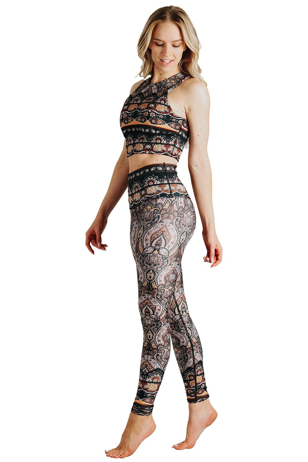 Yoga Democracy Free Range Sports Bra in Espresso Yourself | Yoga Democracy | Evolve Fit Wear
