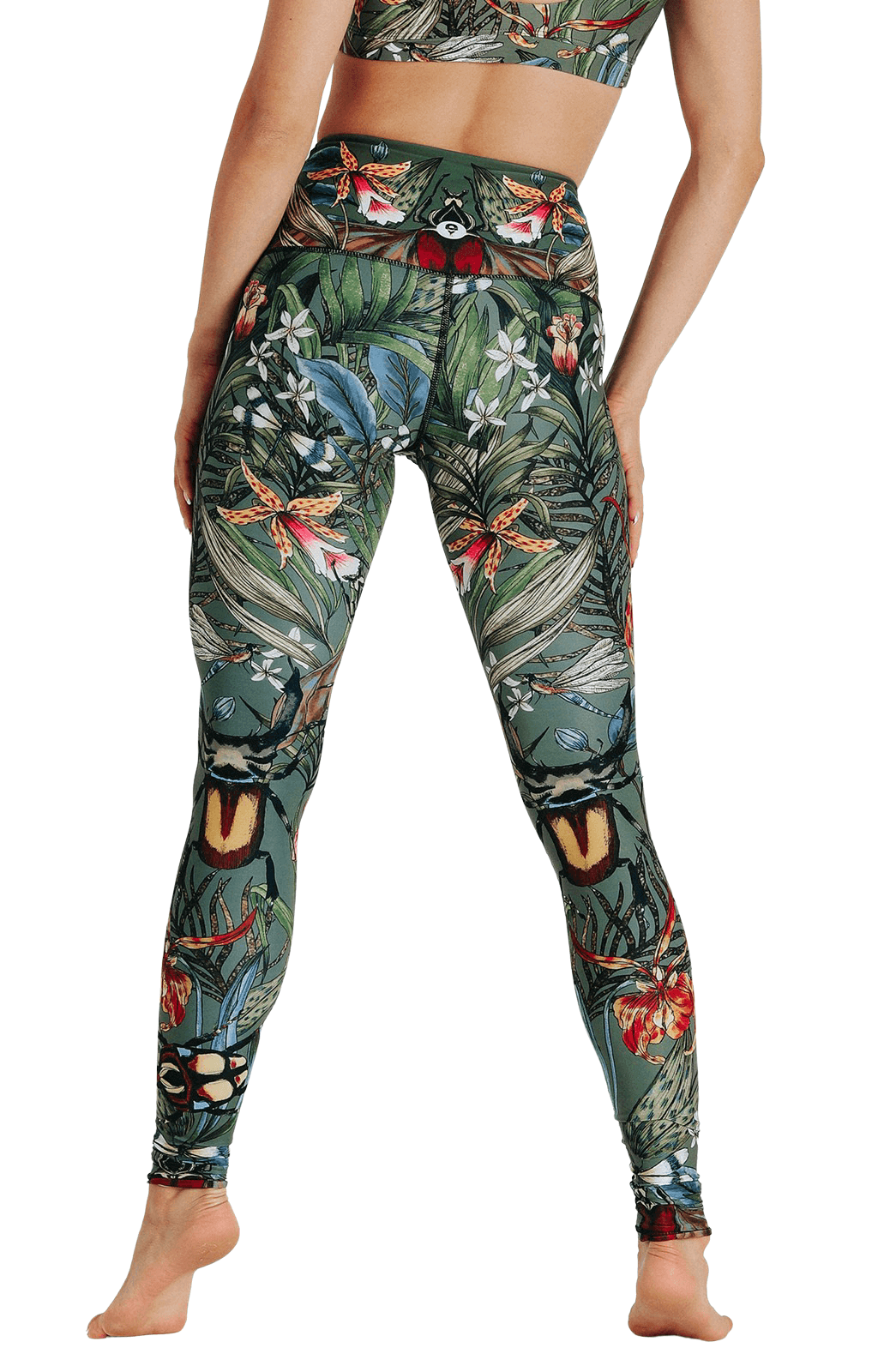 Yoga Democracy Green Thumb Printed Yoga Leggings | Yoga Democracy | Evolve Fit Wear