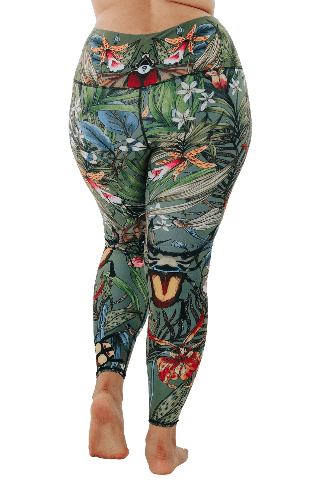 Yoga Democracy Green Thumb Printed Yoga Leggings | Yoga Democracy | Evolve Fit Wear