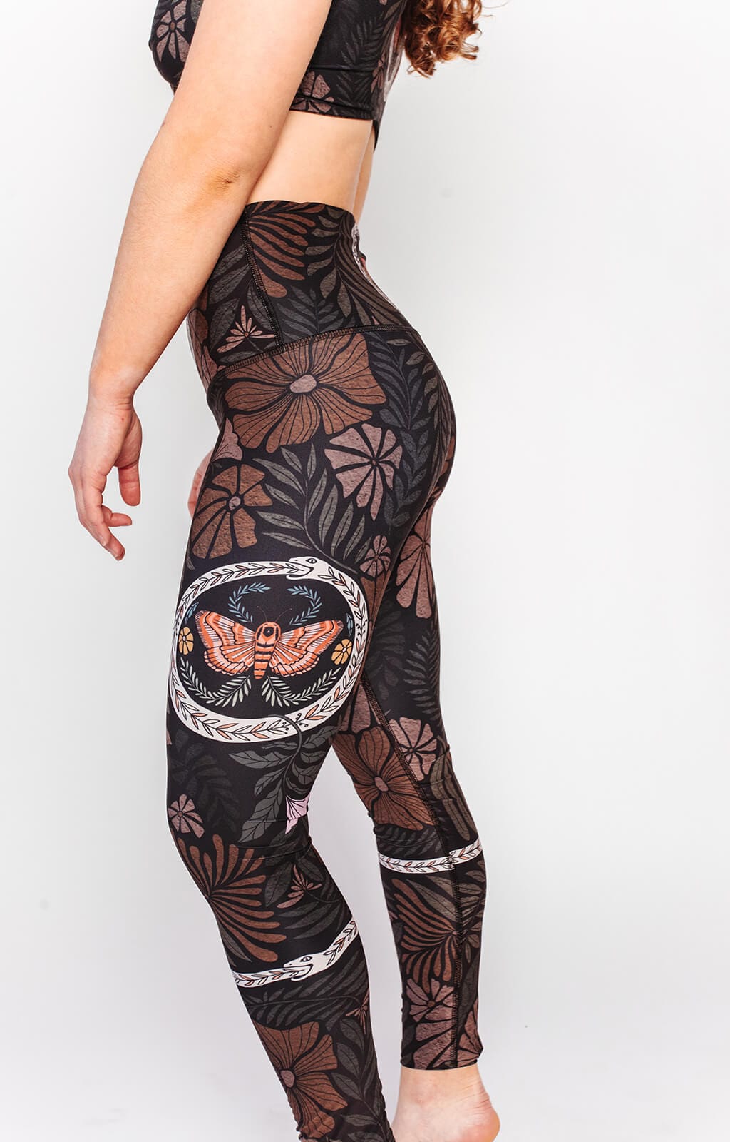 Yoga Democracy Ouroboros Printed Yoga Leggings | Yoga Democracy | Evolve Fit Wear