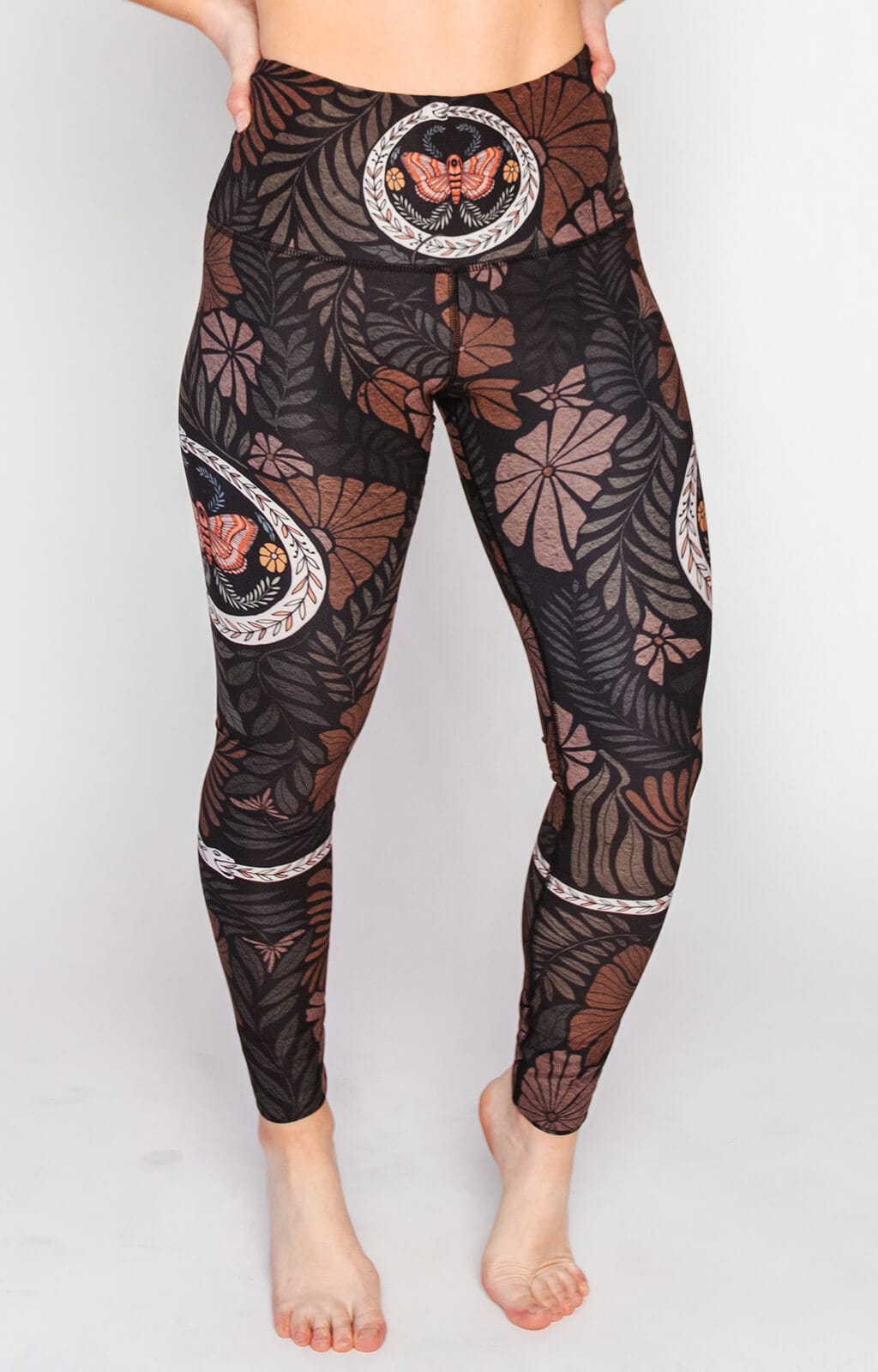 Yoga Democracy Ouroboros Printed Yoga Leggings | Yoga Democracy | Evolve Fit Wear