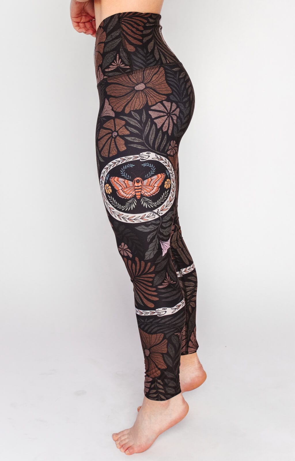 Yoga Democracy Ouroboros Printed Yoga Leggings | Yoga Democracy | Evolve Fit Wear