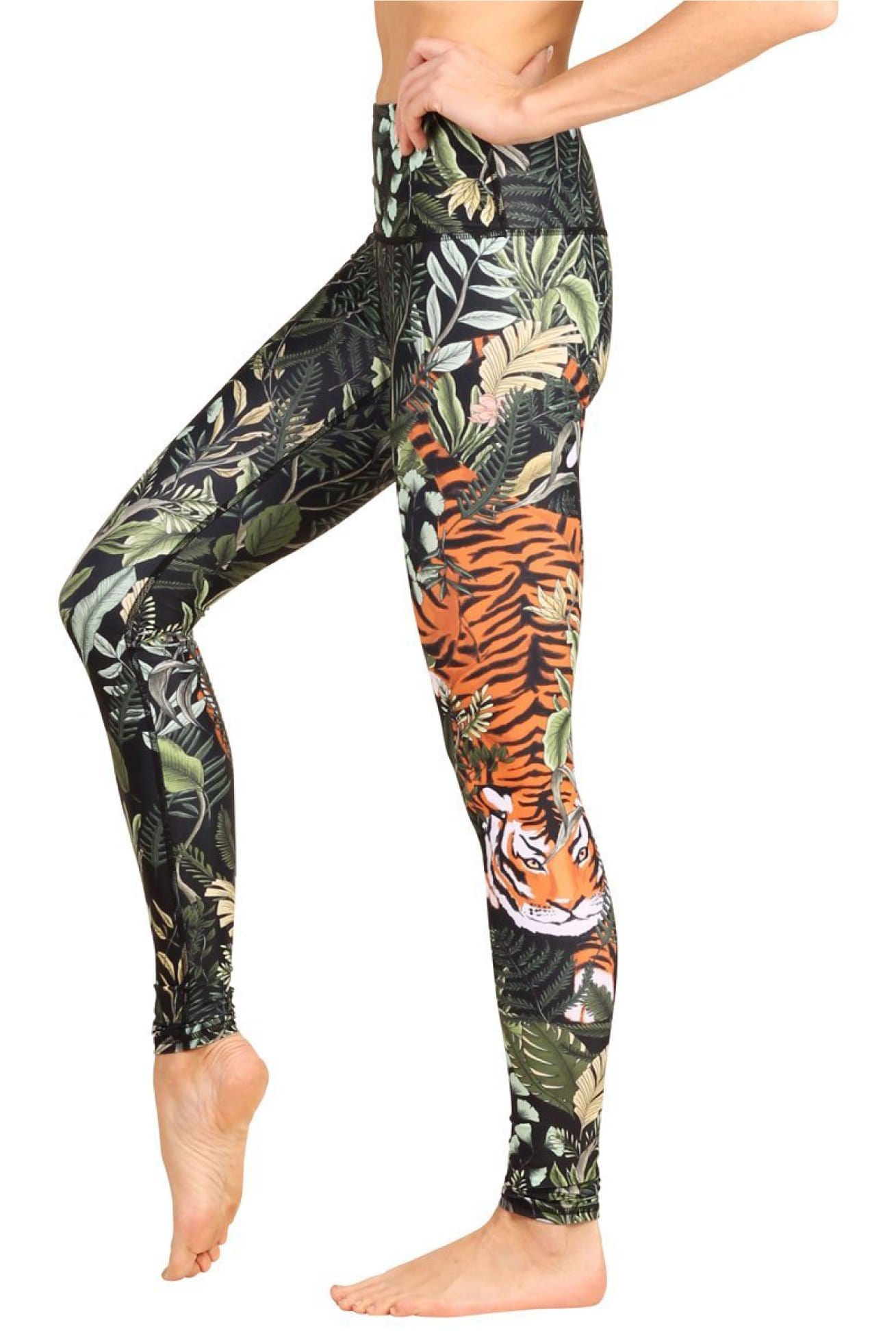 Yoga Democracy Rawr Talent Printed Yoga Leggings | Yoga Democracy | Evolve Fit Wear