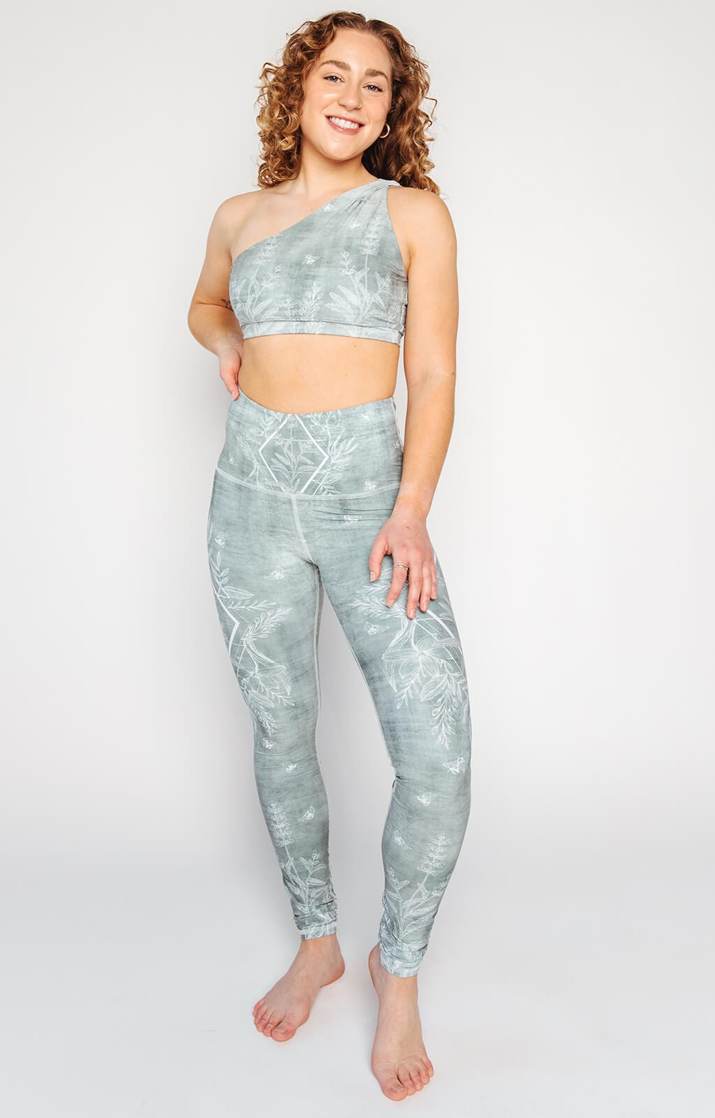 Yoga Democracy The Maverick Bra in Pure Sage | Yoga Democracy | Evolve Fit Wear
