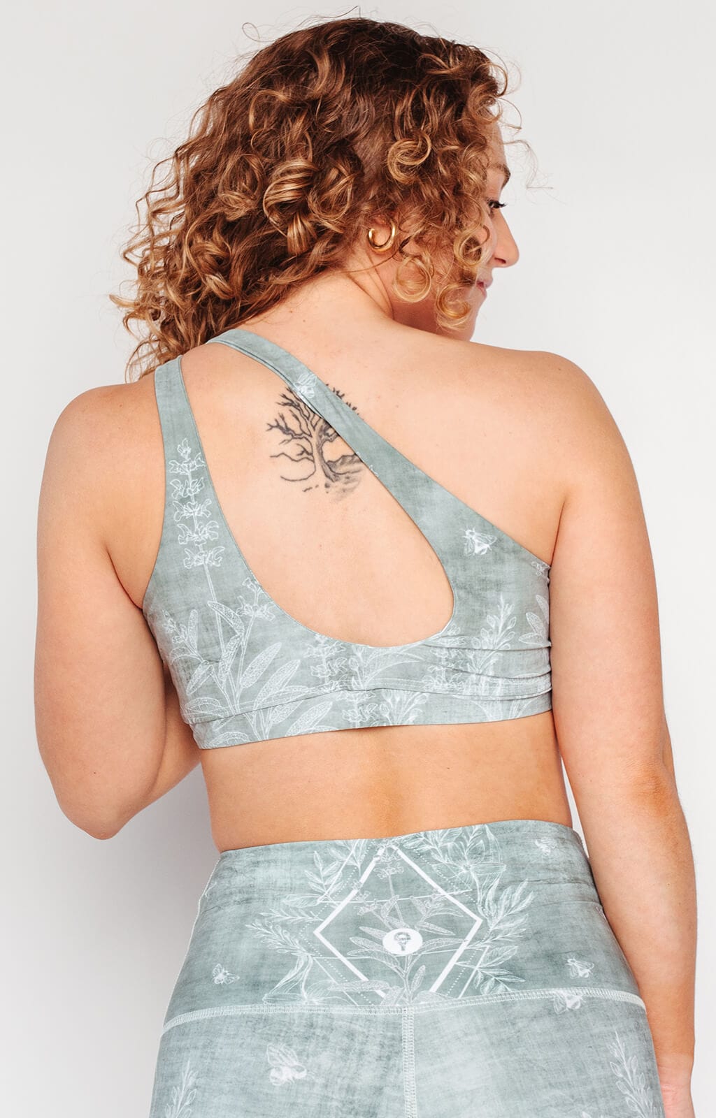 Yoga Democracy The Maverick Bra in Pure Sage | Yoga Democracy | Evolve Fit Wear