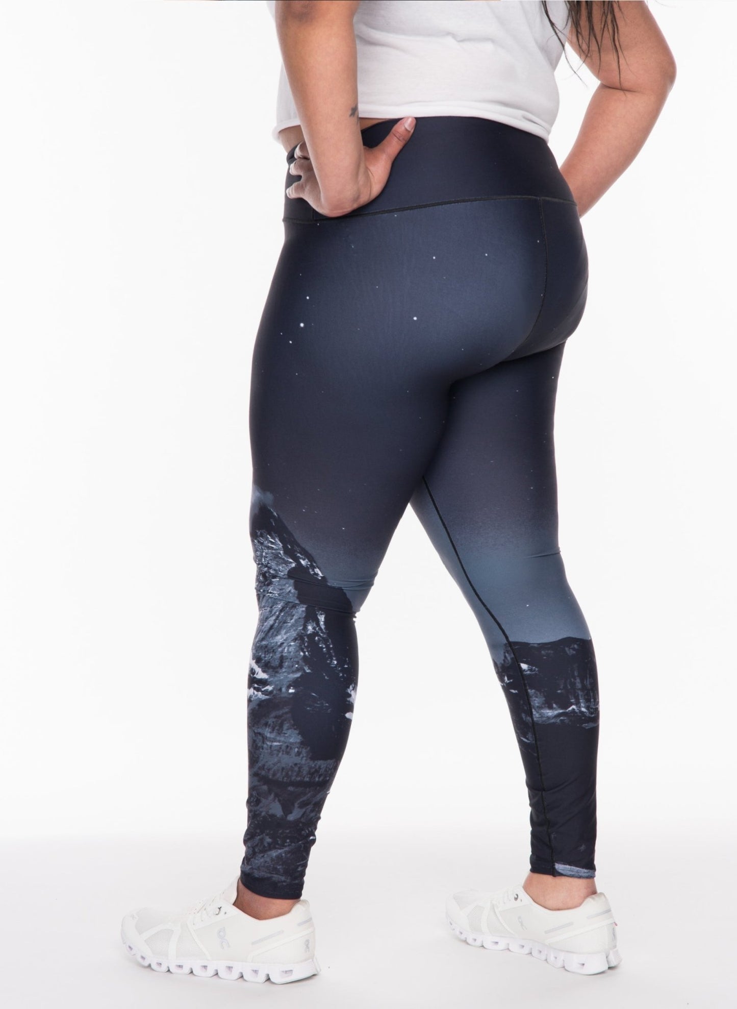 Yoga Pants Midnight Mountain | Colorado Threads Clothing | Evolve Fit Wear