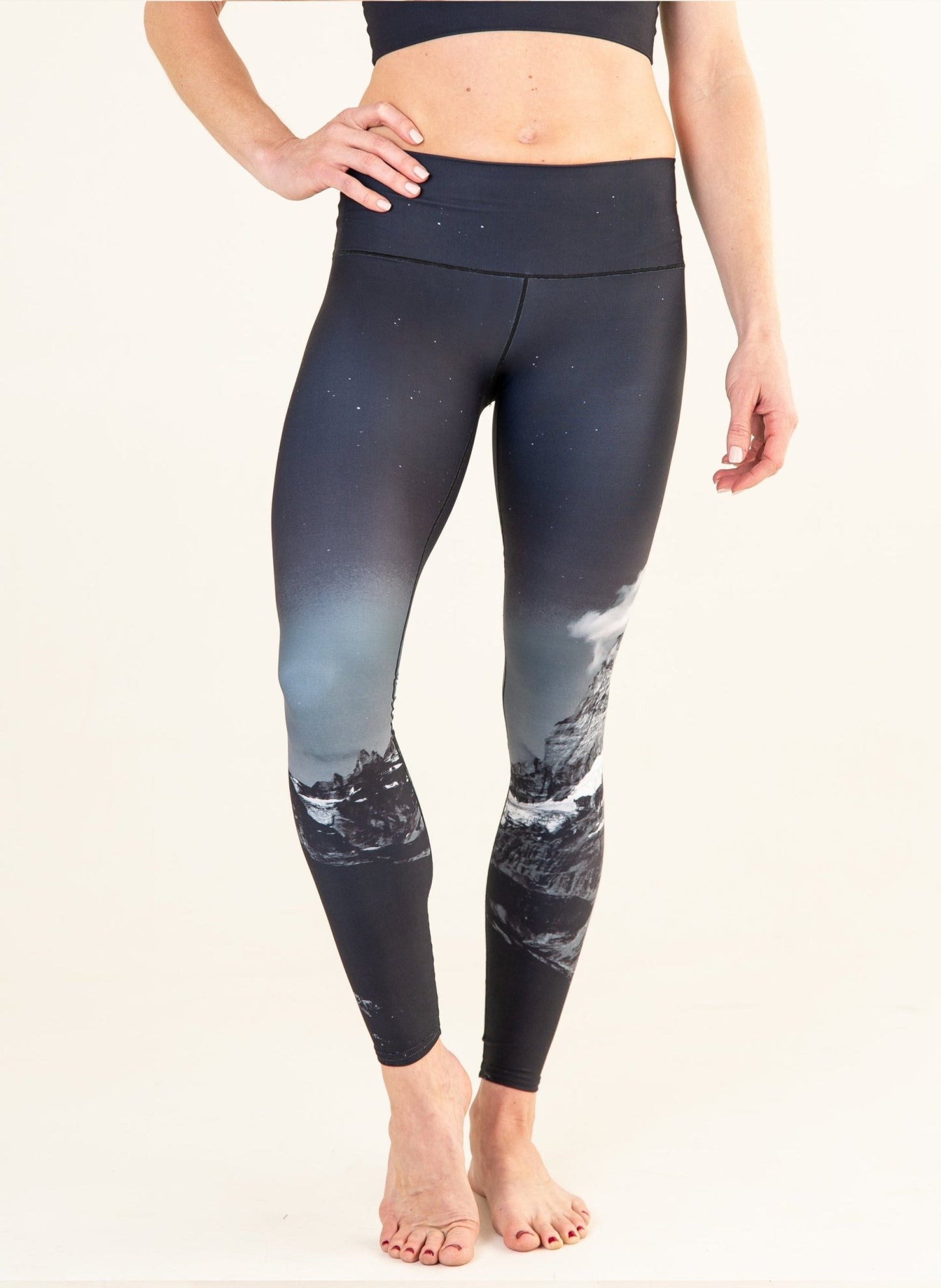 Yoga Pants Midnight Mountain | Colorado Threads Clothing | Evolve Fit Wear