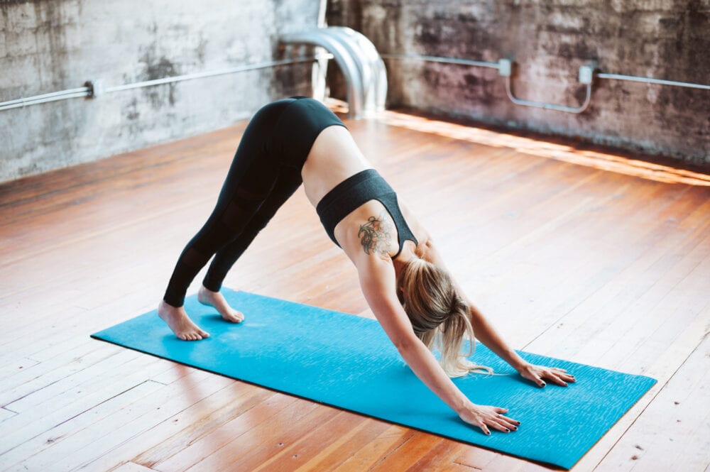 how to do downward facing dog