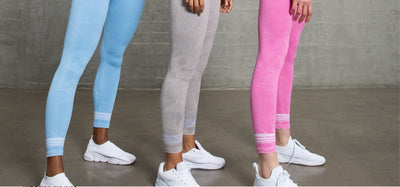 Sold Out Bombshell Sportswear - High Waist Neon Pink Leggings- Size Medium  