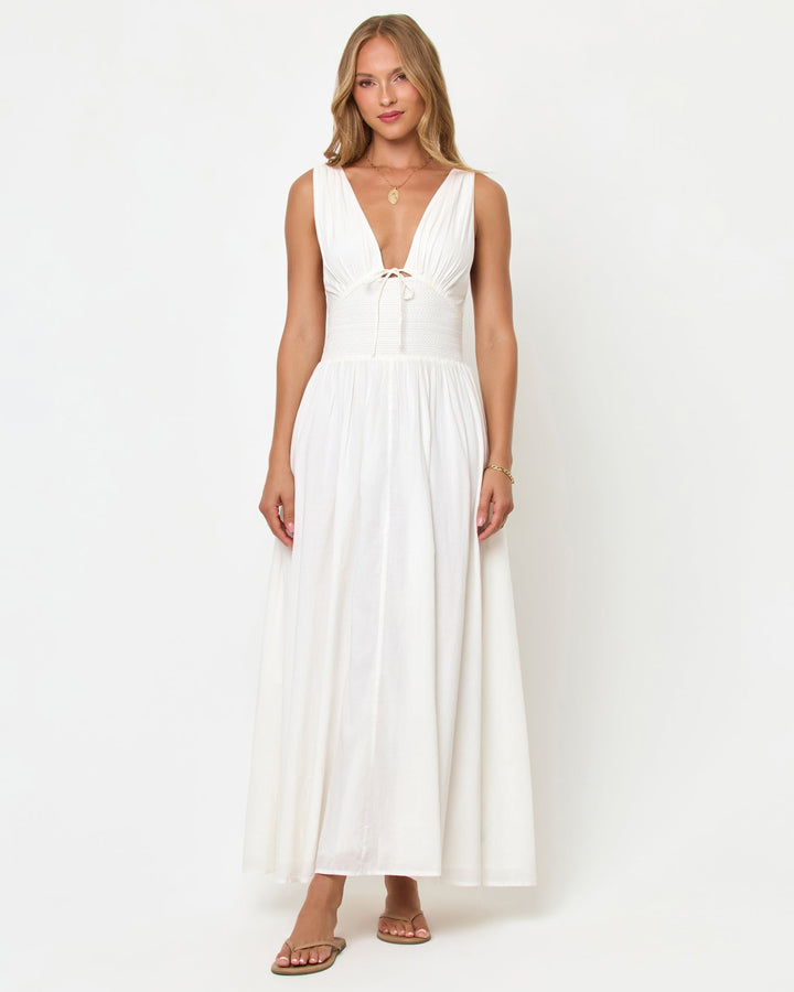 Emmaline Maxi Dress - Cream