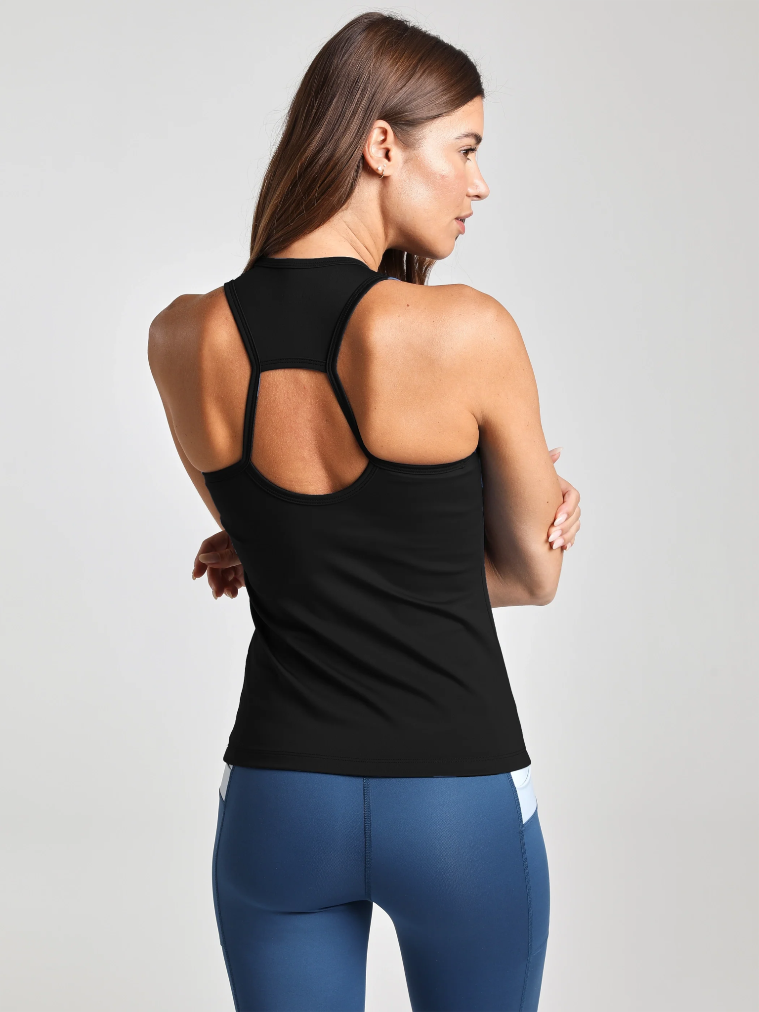 Keep You Cool Tank - Black | Losano | Evolve Fit Wear
