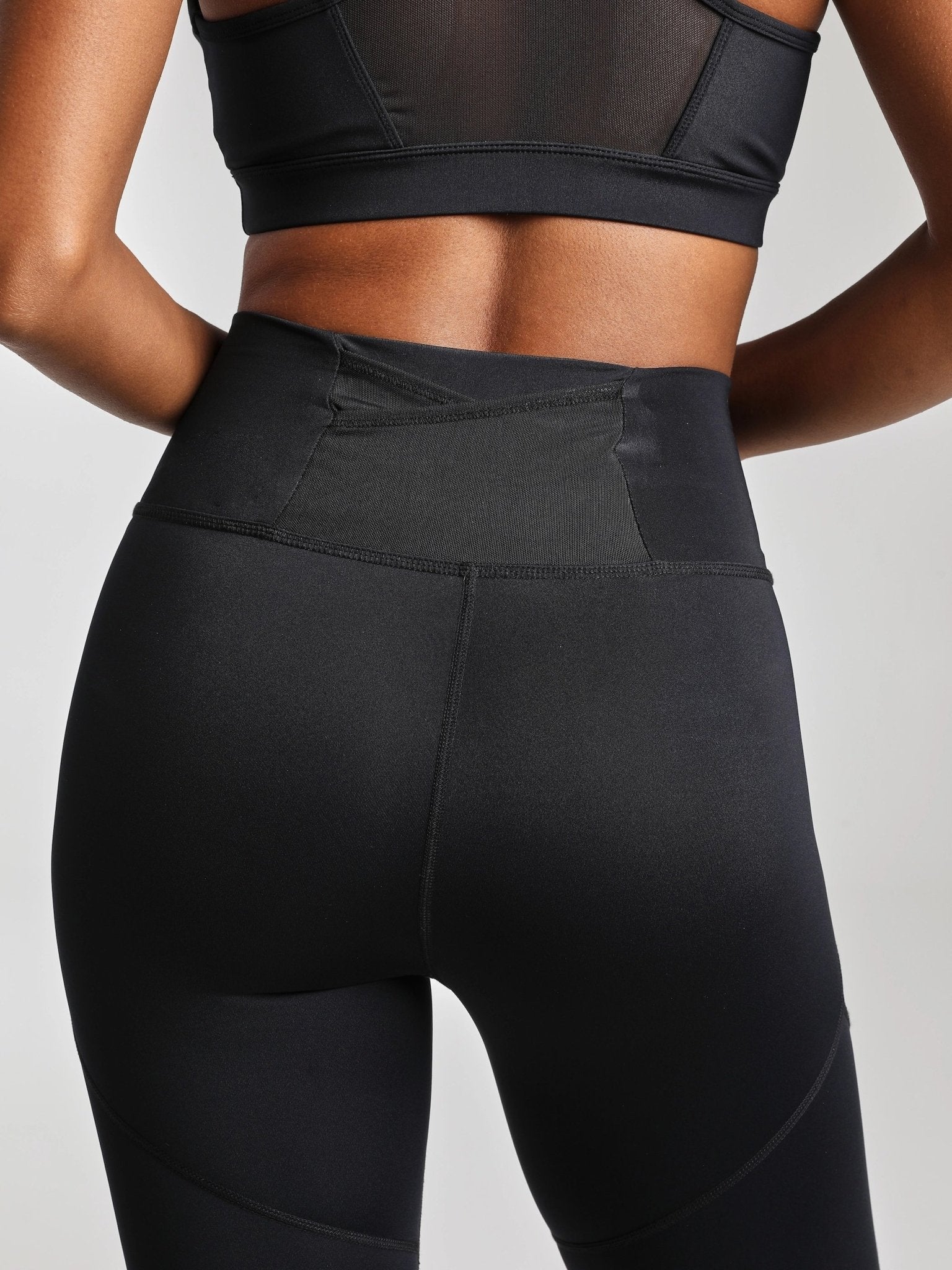 Mesh Panel Legging - Black | Losano | Evolve Fit Wear