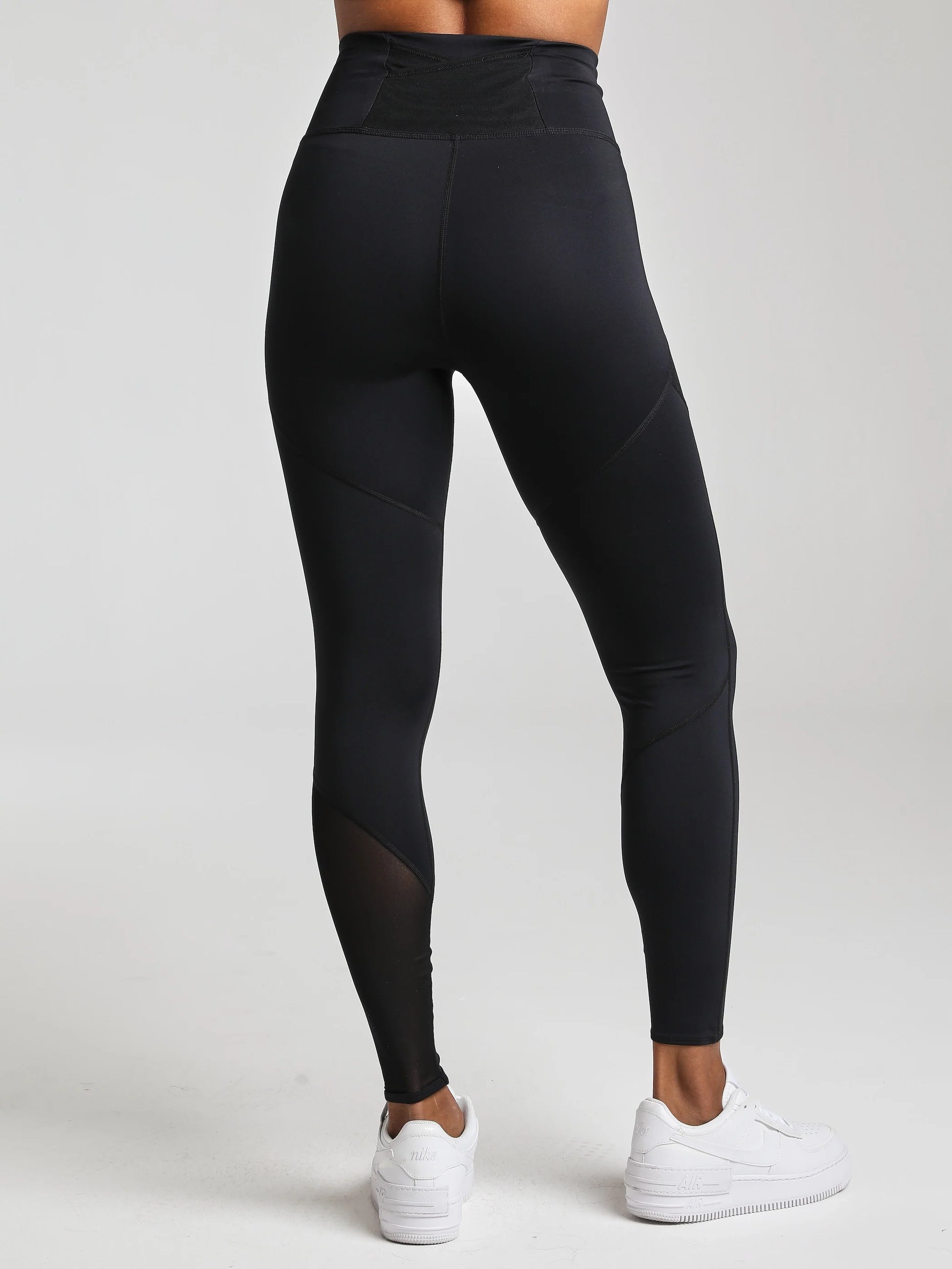 Mesh Panel Legging - Black | Losano | Evolve Fit Wear