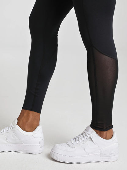 Mesh Panel Legging - Black | Losano | Evolve Fit Wear