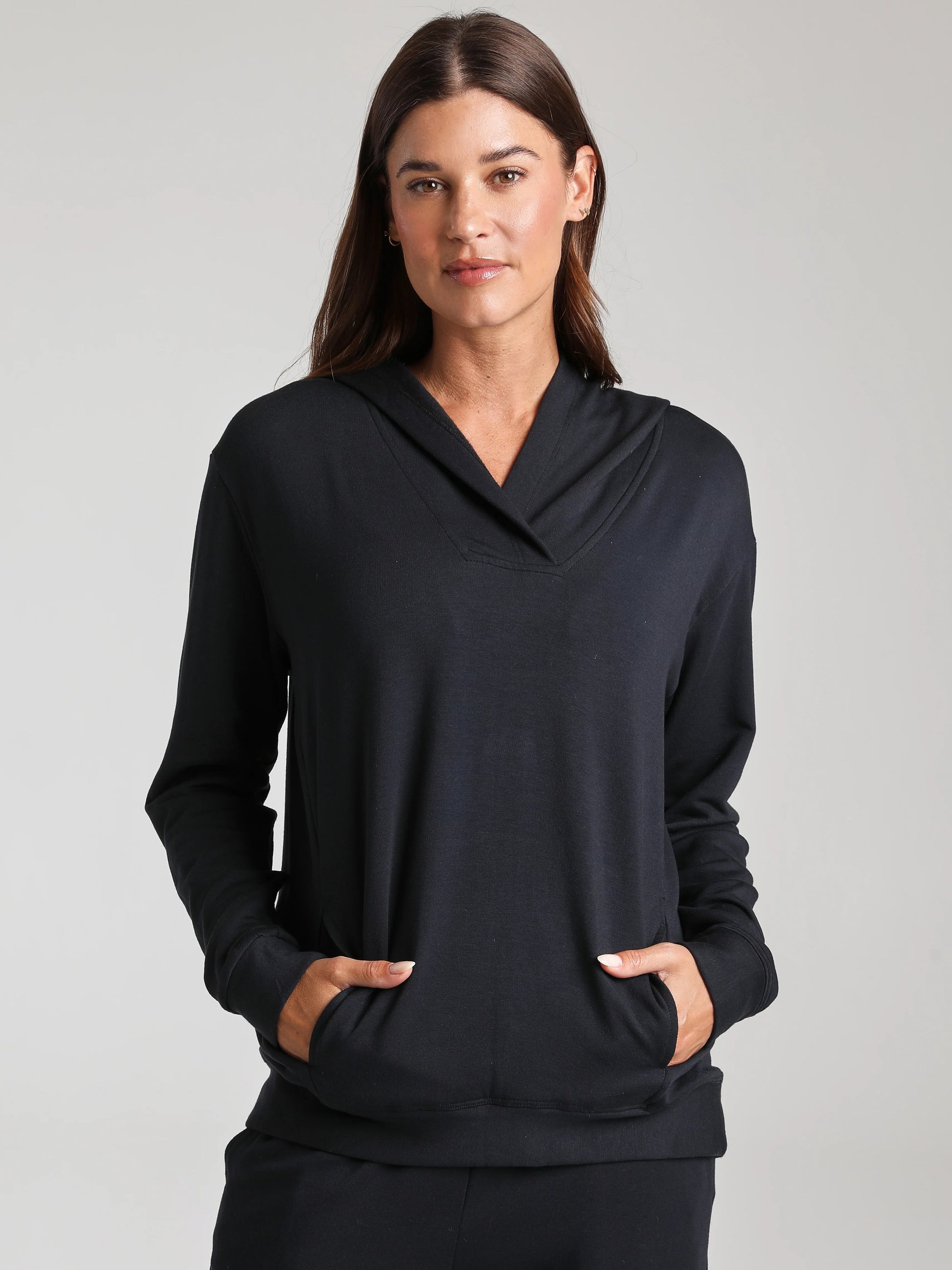Malibu Hoodie - Black | Losano | Evolve Fit Wear