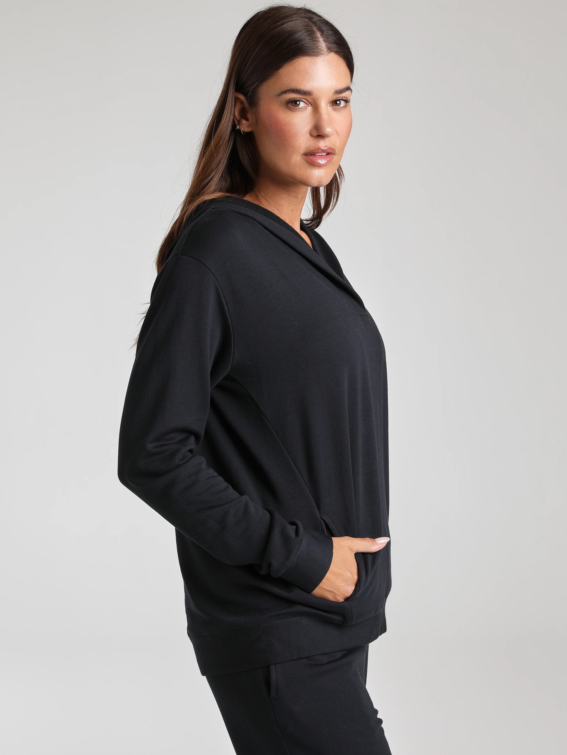Malibu Hoodie - Black | Losano | Evolve Fit Wear