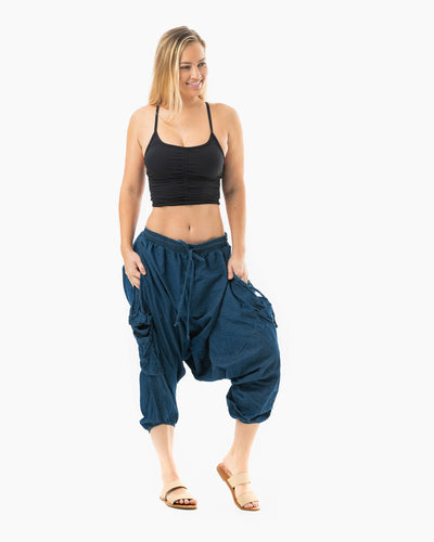 Jean harem pants