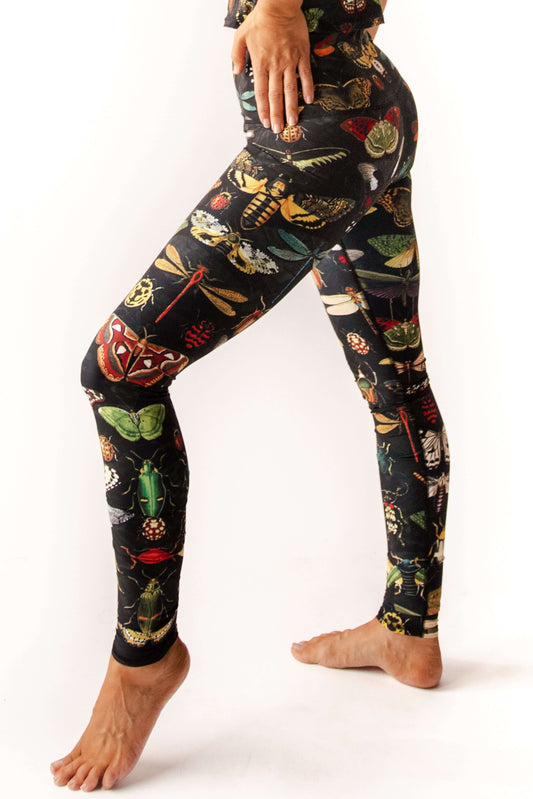 Buggin Out Printed Yoga Leggings | Yoga Democracy | Evolve Fit Wear