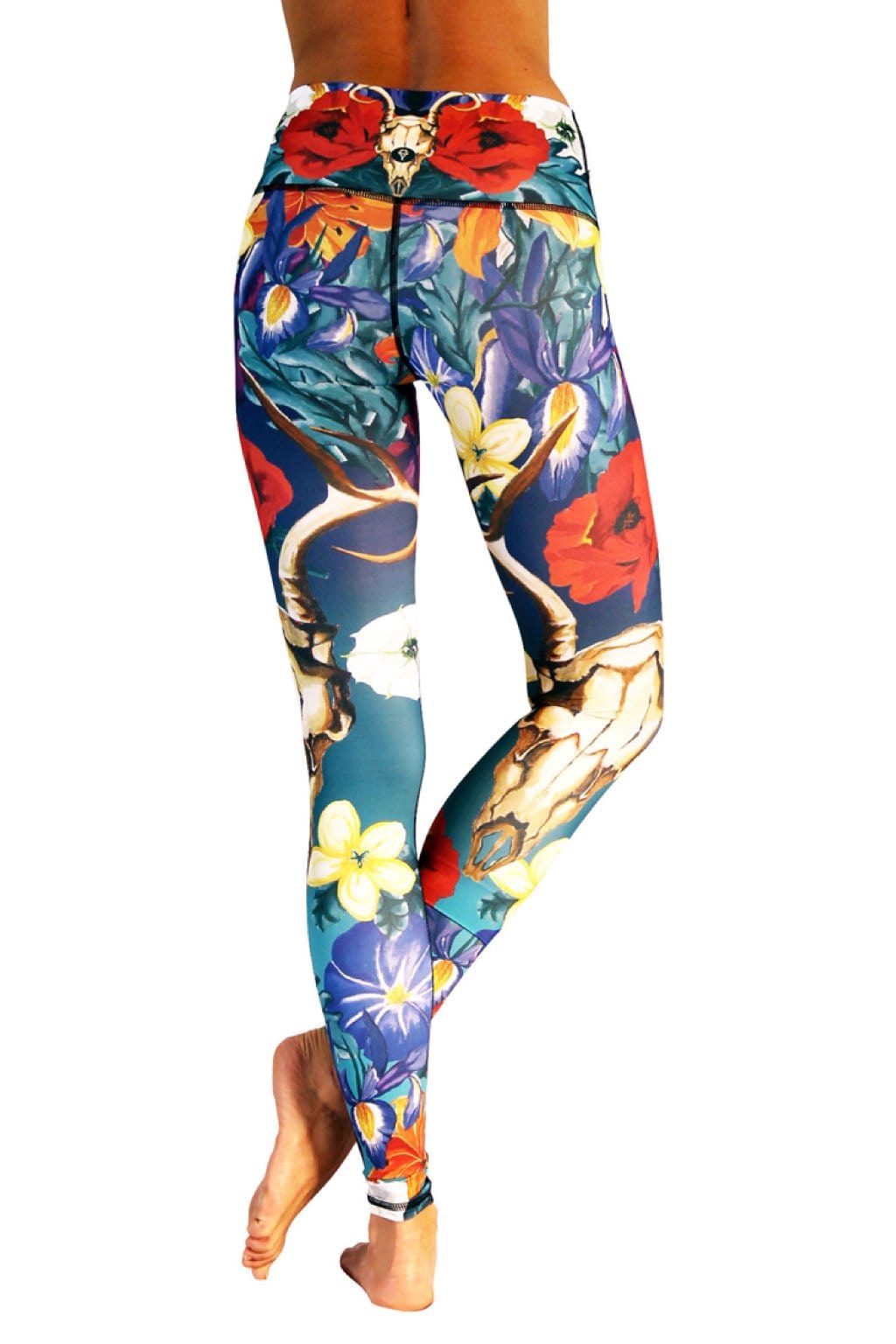 Yoga Democracy Leggings Georgia Printed Yoga Leggings