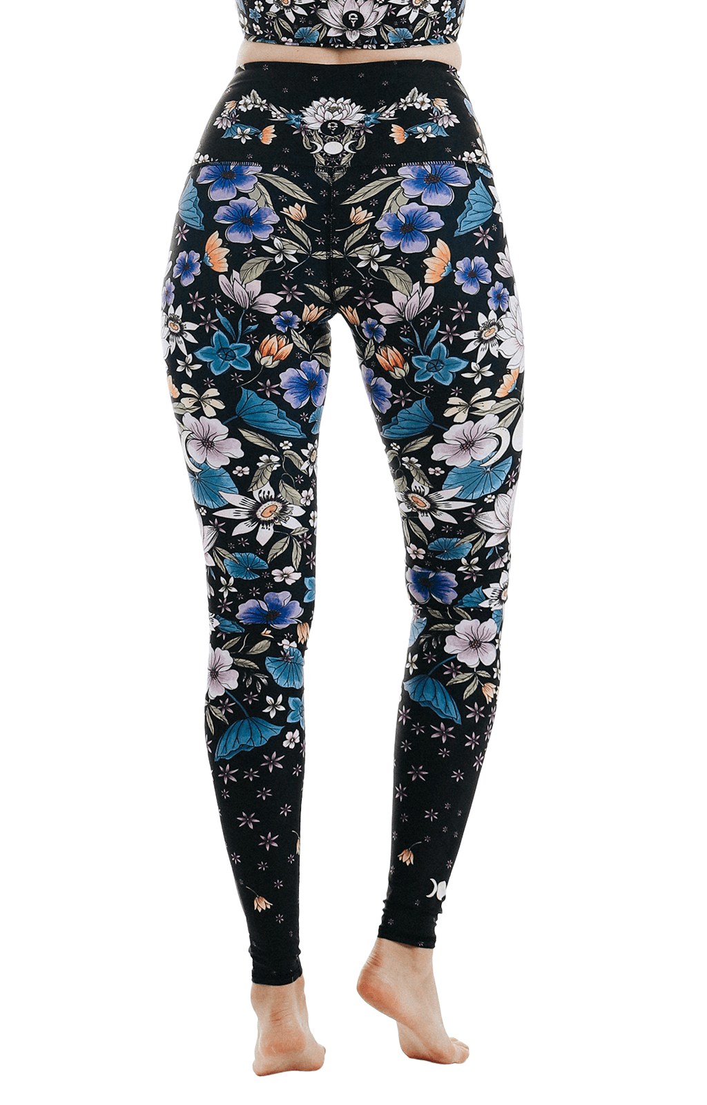 Divine Feminine Printed Yoga Leggings | Yoga Democracy | Evolve Fit Wear