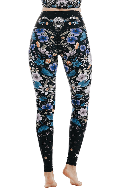 Divine Feminine Printed Yoga Leggings | Yoga Democracy | Evolve Fit Wear