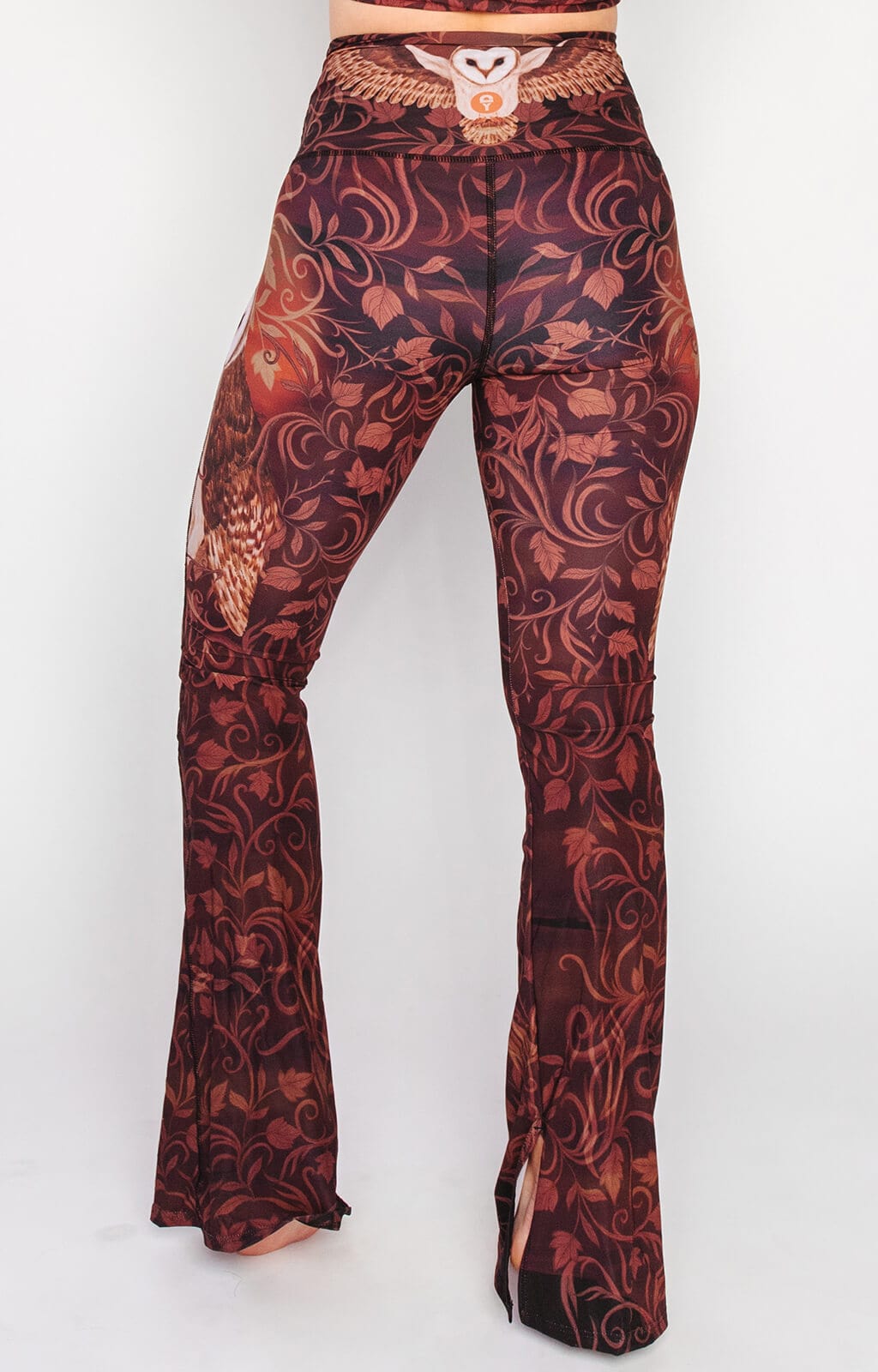 Split Flare Pant In Wisdom Seeker back